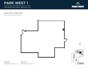 1501-1507 Lyndon B Johnson Fwy, Dallas, TX for rent Floor Plan- Image 1 of 1