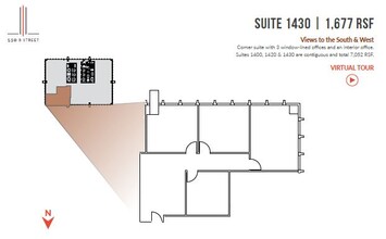 530 B St, San Diego, CA for rent Floor Plan- Image 1 of 1