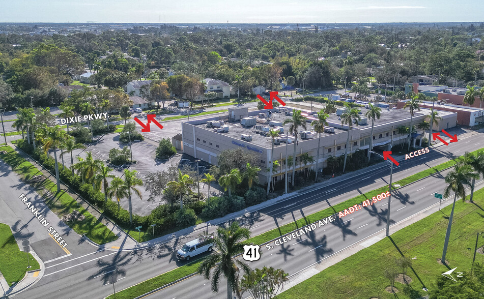 2531 S Cleveland Ave, Fort Myers, FL for sale - Aerial - Image 3 of 12