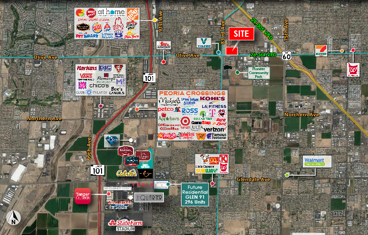 NEC 83rd Avenue & Olive Ave, Peoria, AZ for rent - Building Photo - Image 1 of 1