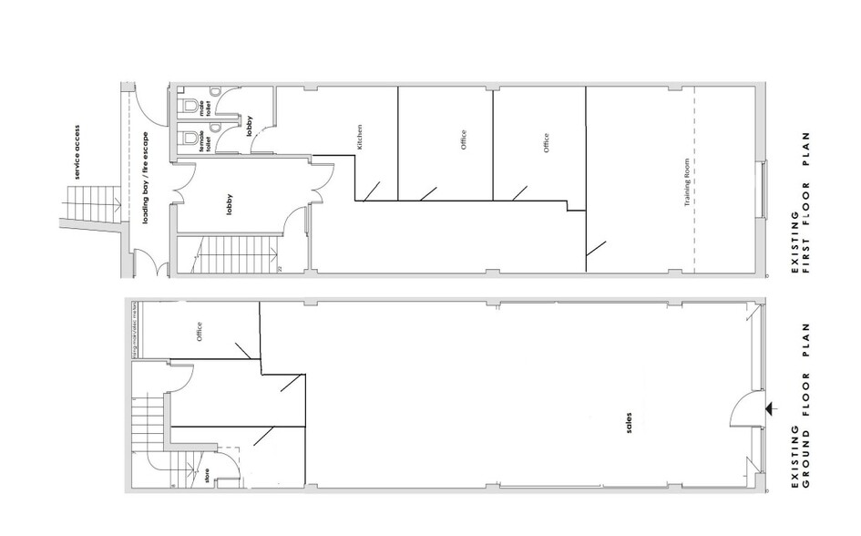 2A Market St, Wellingborough for rent - Floor Plan - Image 1 of 2