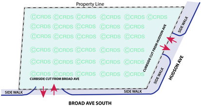 339-365 Broad Ave, Ridgefield, NJ for sale Plat Map- Image 1 of 3