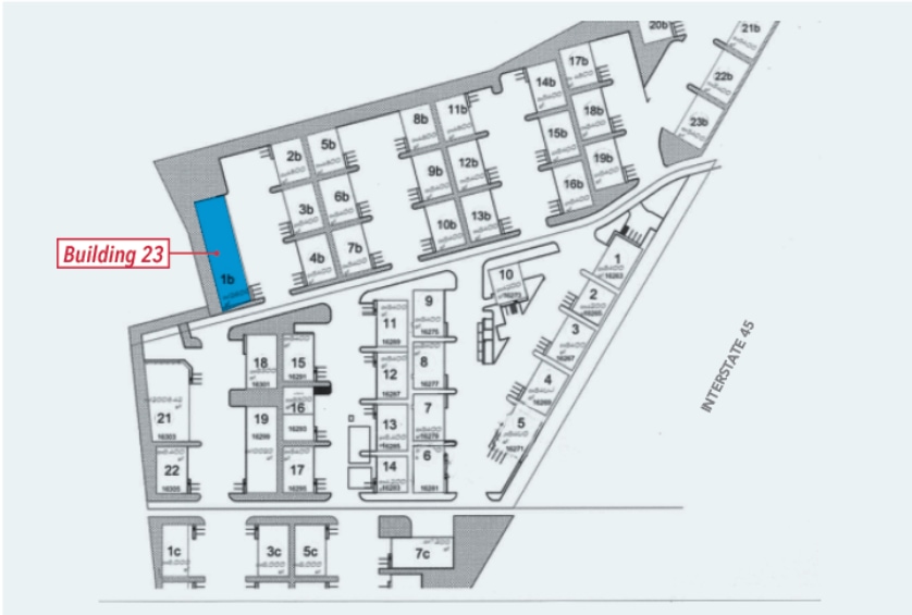 North Freeway Service Rd, Houston, TX to rent - Site Plan - Image 3 of 5