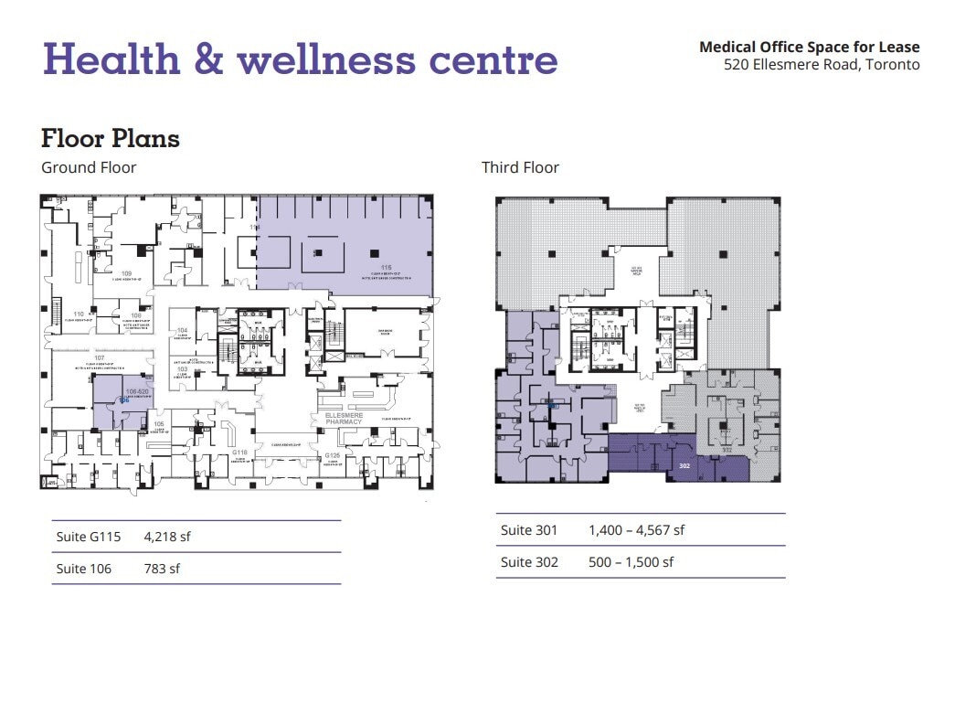 520 Ellesmere Rd, Toronto, ON to rent Floor Plan- Image 1 of 1