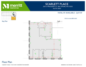 729 E Pratt St, Baltimore, MD for rent Floor Plan- Image 1 of 1