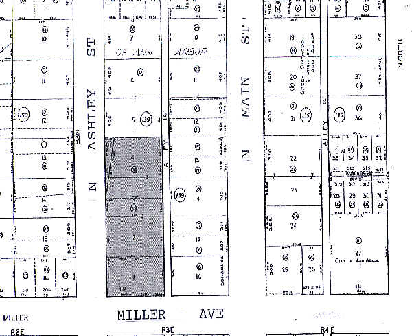 110 Miller Ave, Ann Arbor, MI for rent - Plat Map - Image 2 of 7