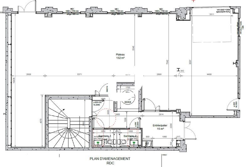 Light Industrial in Montmagny to rent - Floor Plan - Image 3 of 6