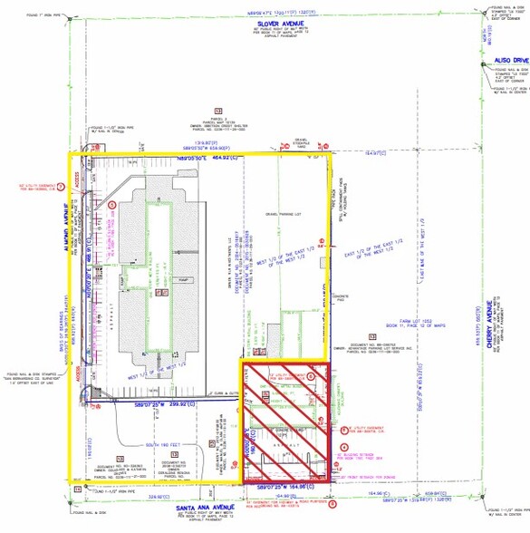 10891 Almond Ave, Fontana, CA for rent - Site Plan - Image 2 of 2