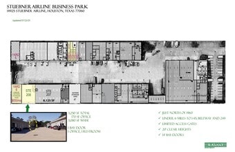14925 Stuebner Airline Rd, Houston, TX to rent Site Plan- Image 1 of 1
