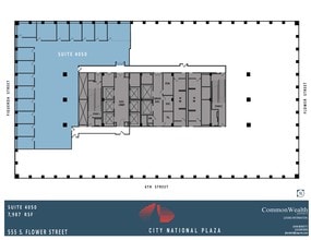 515 S Flower St, Los Angeles, CA for rent Floor Plan- Image 1 of 1