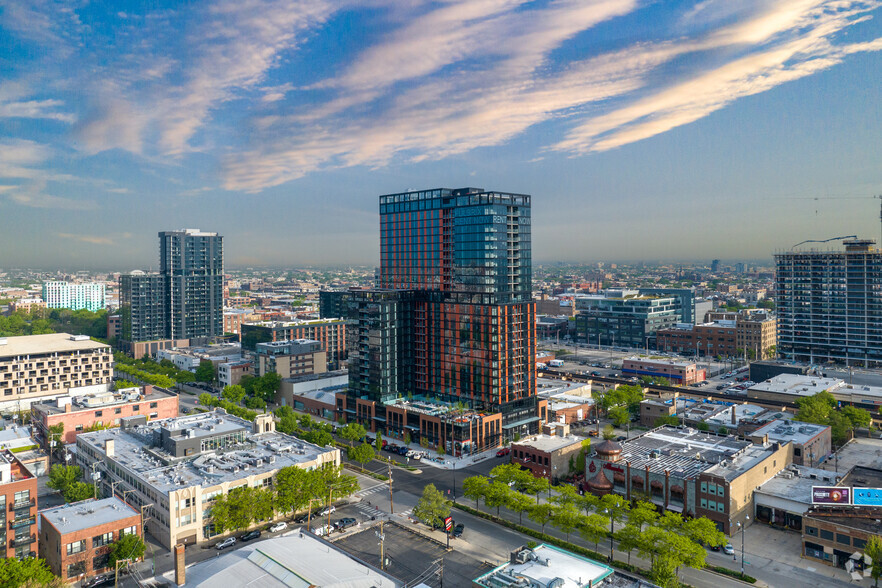 160 N Elizabeth St, Chicago, IL for rent - Aerial - Image 3 of 3