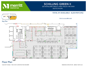 215 Schilling Cir, Hunt Valley, MD for rent Floor Plan- Image 2 of 2