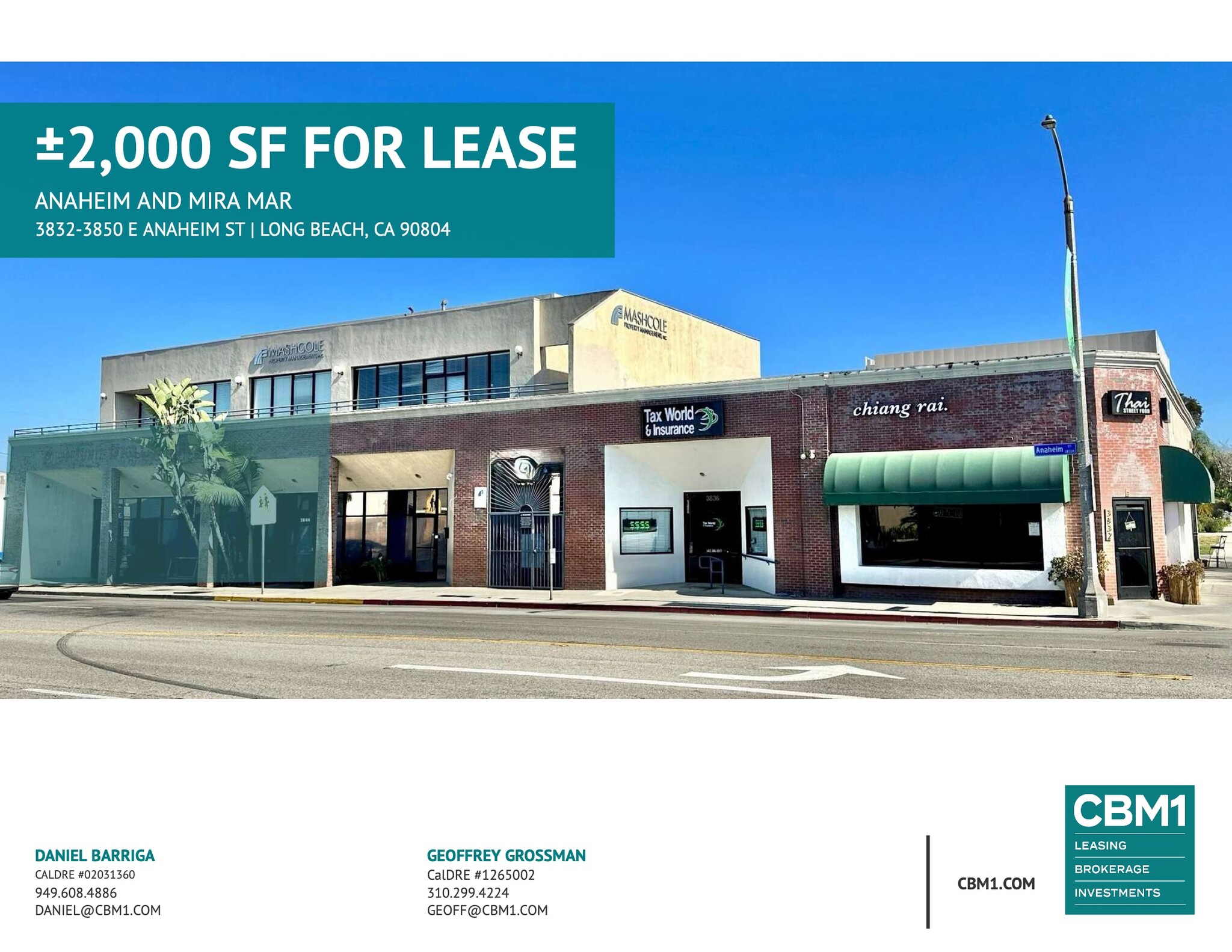 3832-3850 E Anaheim St, Long Beach, CA for rent Building Photo- Image 1 of 10