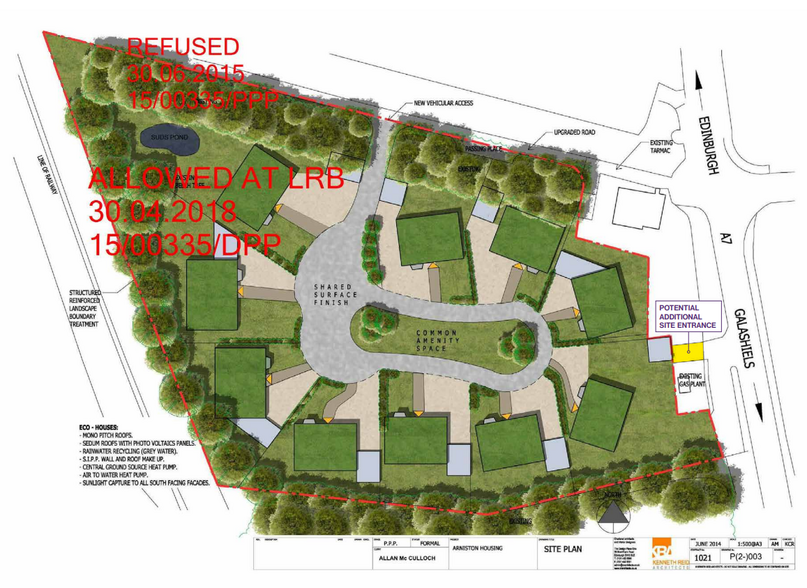 1 Kirkhill Ter, Gorebridge for sale - Site Plan - Image 3 of 4