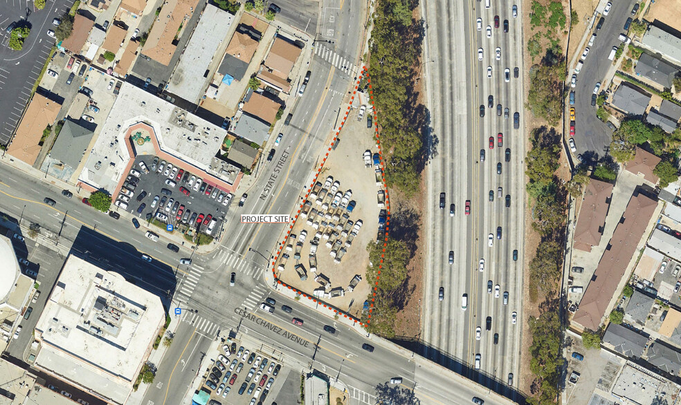 1907 E Cesar E Chavez Ave, Los Angeles, CA for rent - Aerial - Image 3 of 5