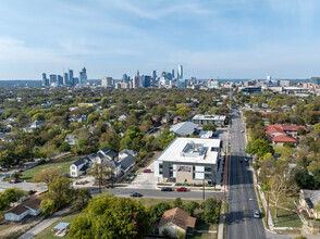 2105 E Martin Luther King Jr Blvd, Austin, TX - aerial  map view