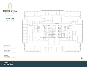 1717 Main St, Dallas, TX for rent Floor Plan- Image 1 of 1