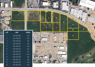 Wisteria Lane, Paso Robles, CA - aerial  map view