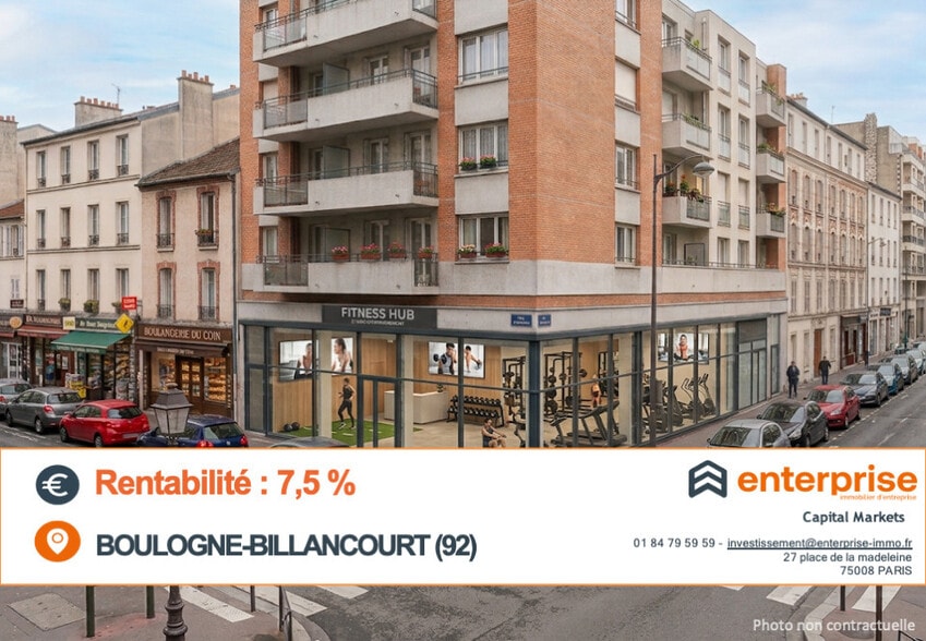 Retail in Boulogne-Billancourt for sale - Building Photo - Image 1 of 1