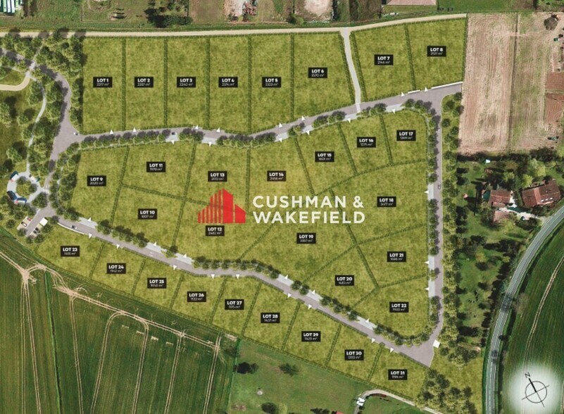 Land in Drémil-Lafage for sale - Building Photo - Image 1 of 3