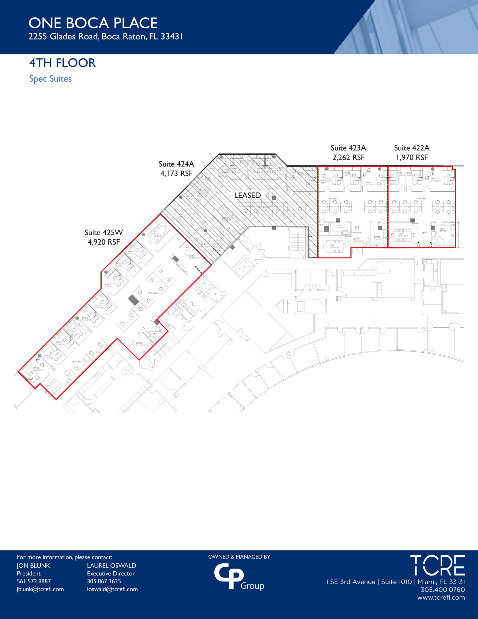 2255 Glades Rd, Boca Raton, FL to rent Site Plan- Image 1 of 1
