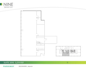 9 Greenway Plz, Houston, TX for rent Floor Plan- Image 1 of 1