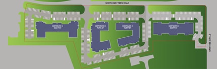 800 N Watters Rd, Allen, TX to rent Site Plan- Image 2 of 2