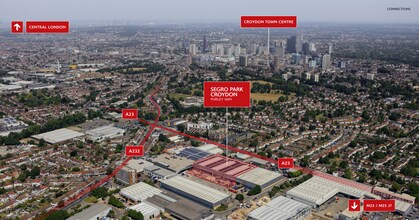 2-8 Queensway, Croydon, LND - Aerial map view