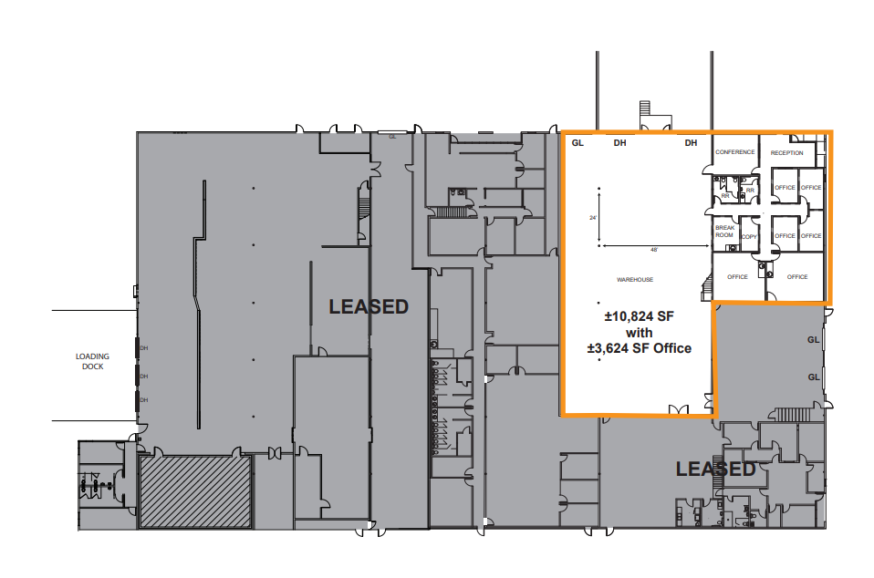 841-849 F St, West Sacramento, CA for rent Floor Plan- Image 1 of 1