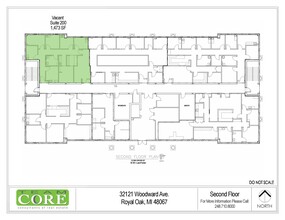 32121 Woodward Ave, Royal Oak, MI for rent Floor Plan- Image 1 of 1