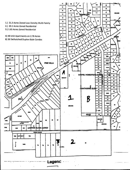 741 E Grand Blanc Rd, Grand Blanc, MI for sale - Plat Map - Image 2 of 3