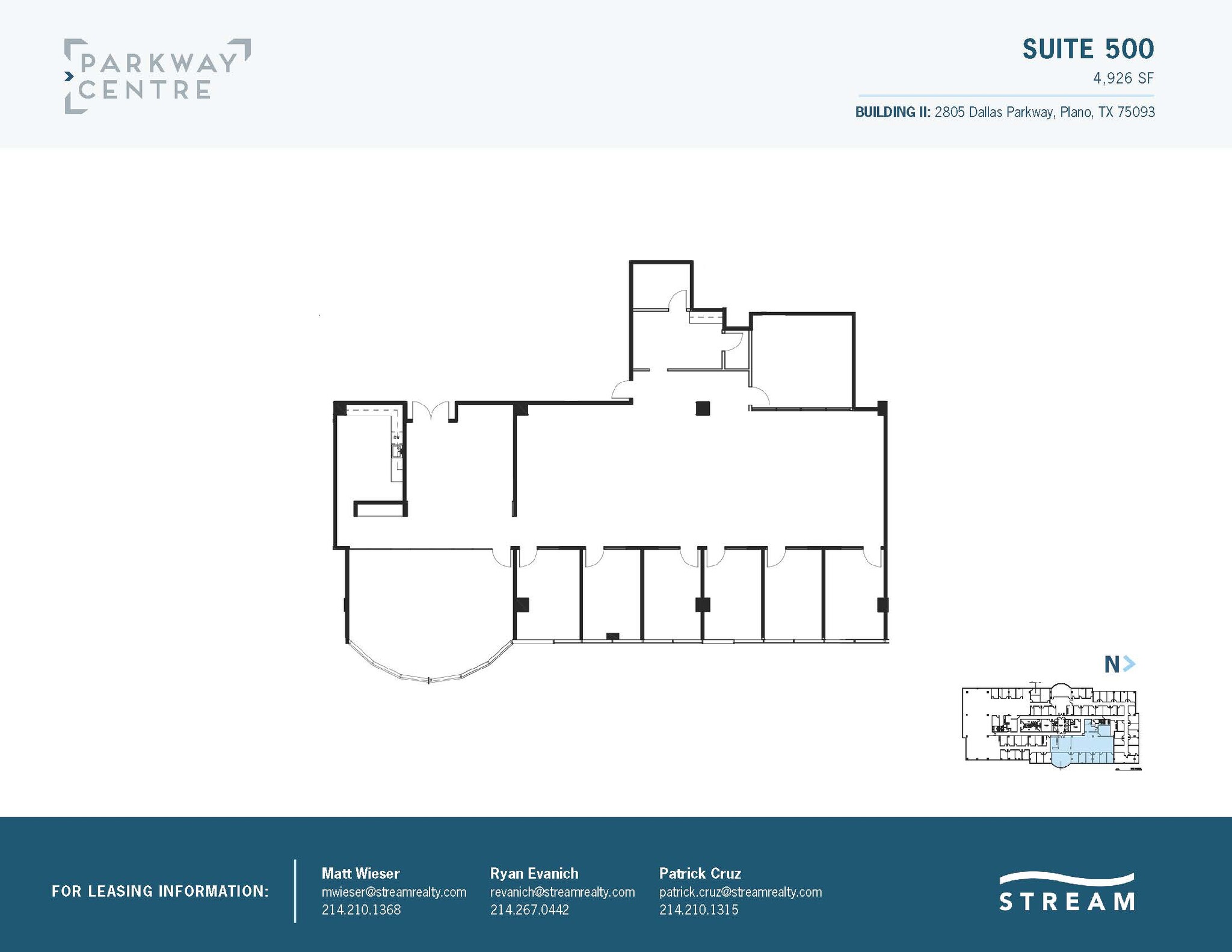 2805 Dallas Pkwy, Plano, TX for rent Floor Plan- Image 1 of 1