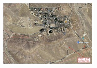 SR-161 & Sandy Valley Rd intersection, Goodsprings, NV for sale Aerial- Image 1 of 15