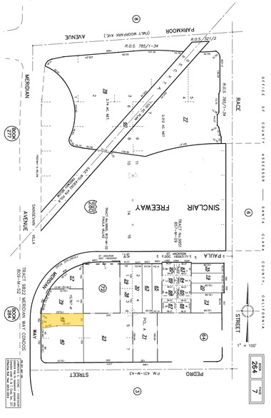 760 Meridian Way, San Jose, CA for sale - Plat Map - Image 2 of 2