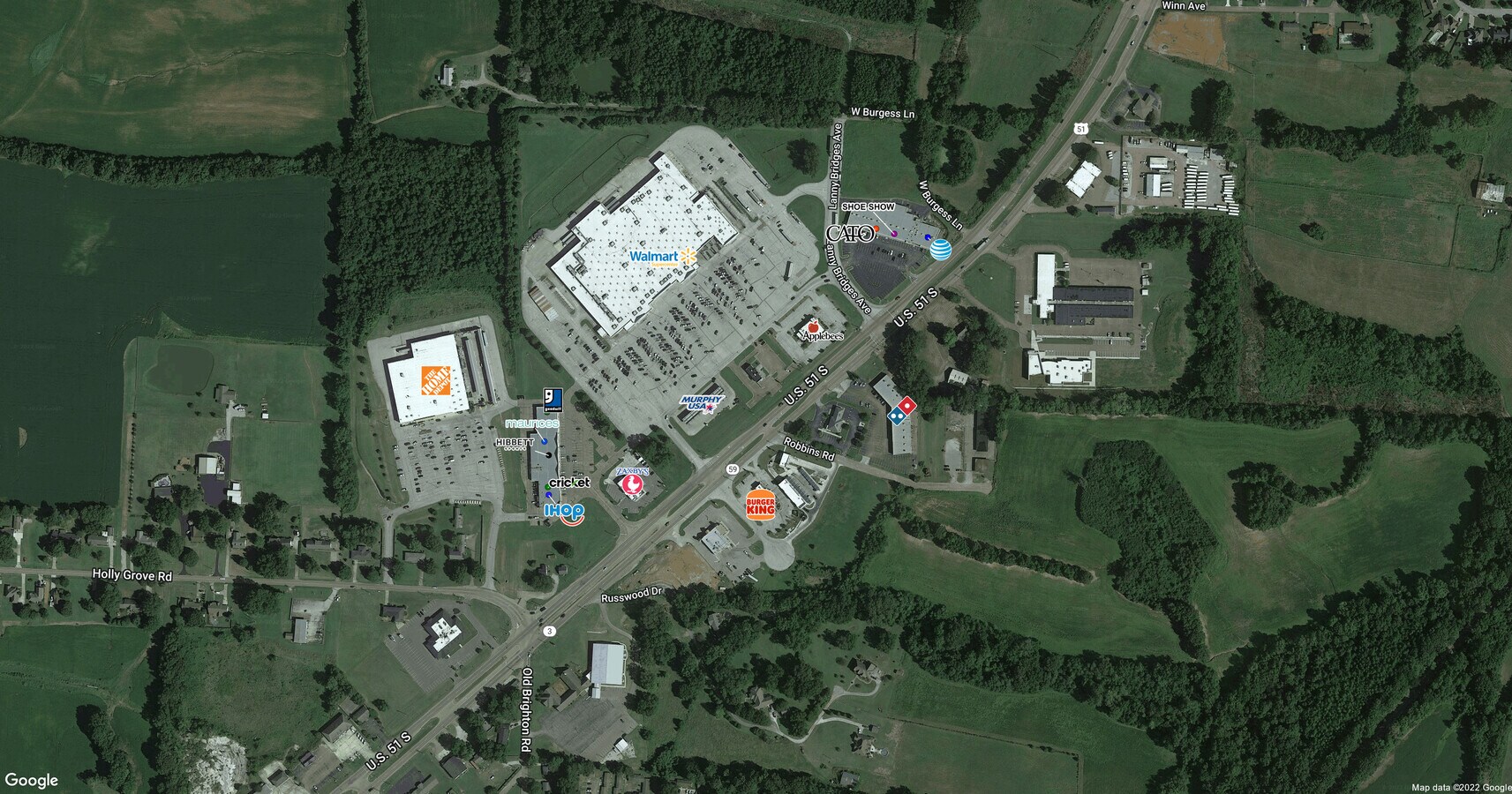 Holly Grove Rd Hwy 51, Covington 38019 Land for Sale UK