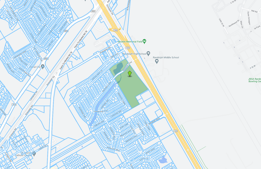 Loop 1604 and Hanover Cove portfolio of 2 properties for sale on LoopNet.co.uk - Plat Map - Image 2 of 2