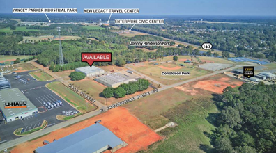 100 Hall St, Enterprise, AL - aerial  map view - Image1