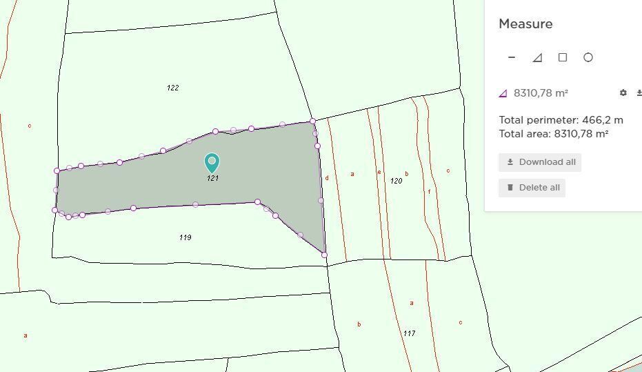 Land in Jumilla, Murcia for sale - Site Plan - Image 2 of 2