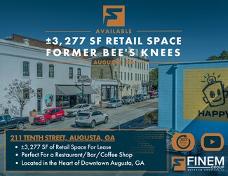 More details for 211 10th St, Augusta, GA - Retail to Rent
