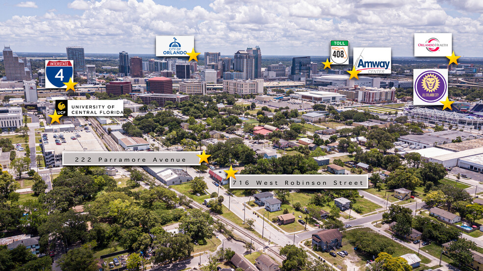 Downtown Orlando Mixed-Use Portfolio portfolio of 11 properties for sale on LoopNet.co.uk - Aerial - Image 1 of 7