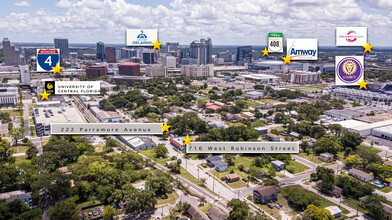 214 North Parramore Ave, Orlando, FL - aerial  map view - Image1