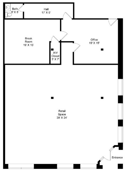 2400-2410 W Cermak Rd, Chicago, IL for rent - Floor Plan - Image 2 of 10