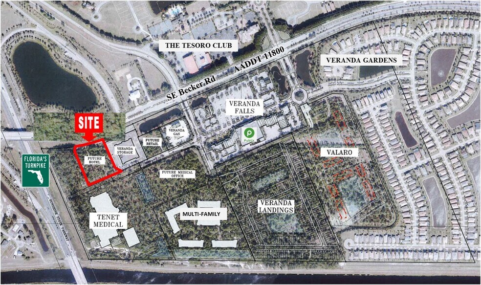 SE Becker Rd, Port Saint Lucie 34984 Veranda Falls Hotel Site