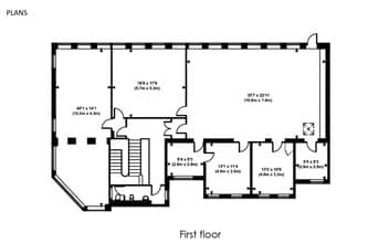 1 Palliser Rd, London to rent Floor Plan- Image 1 of 4