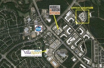 8505 Technology Forest Pl, The Woodlands, TX - AERIAL  map view