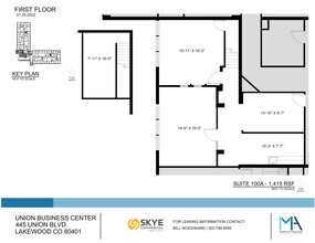 445 Union Blvd, Lakewood, CO for rent Site Plan- Image 1 of 1