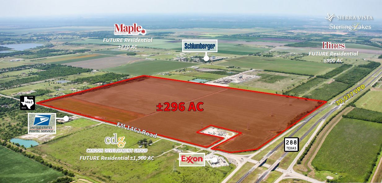 NWC SH 288 & FM 1462 Rd, Rosharon, TX for sale Building Photo- Image 1 of 3