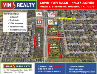 More details for 0 Fuqua St, Houston, TX - Land for Sale