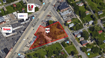 3720 Gratiot Ave, Detroit, MI - aerial  map view - Image1