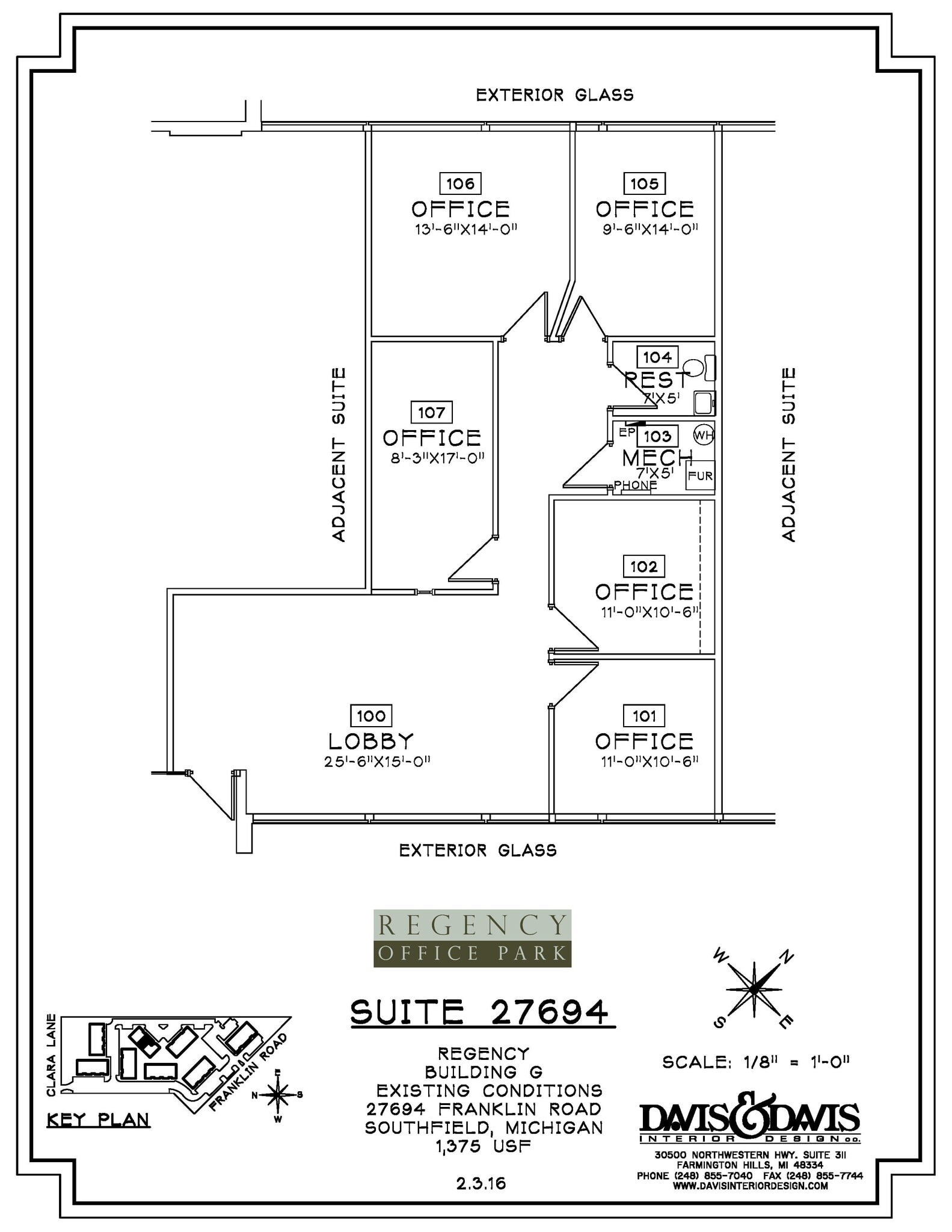 27650-27652 Franklin Rd, Southfield, MI to rent Floor Plan- Image 1 of 1